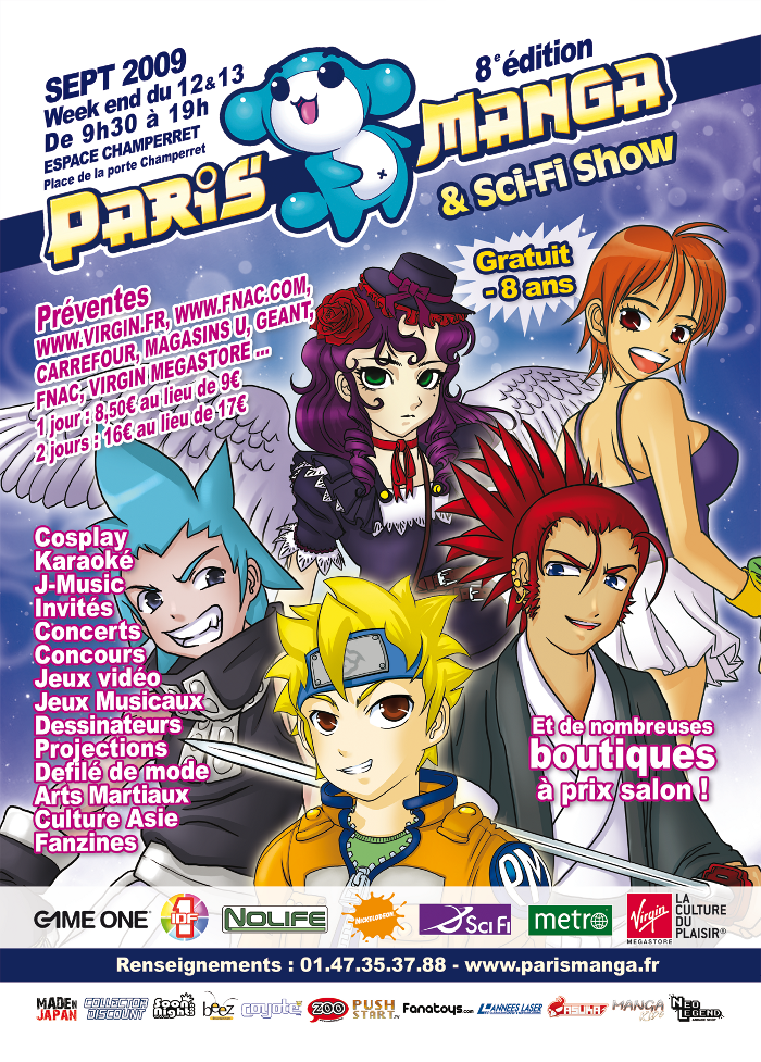 Paris Manga 8ème édition Commençons par cette première journée dans cette convention où je ne suis allé malheureusement qu’une fois précédemment. Pensant qu’il y aurait beaucoup de monde assez tôt au défilé de Cosplay,...