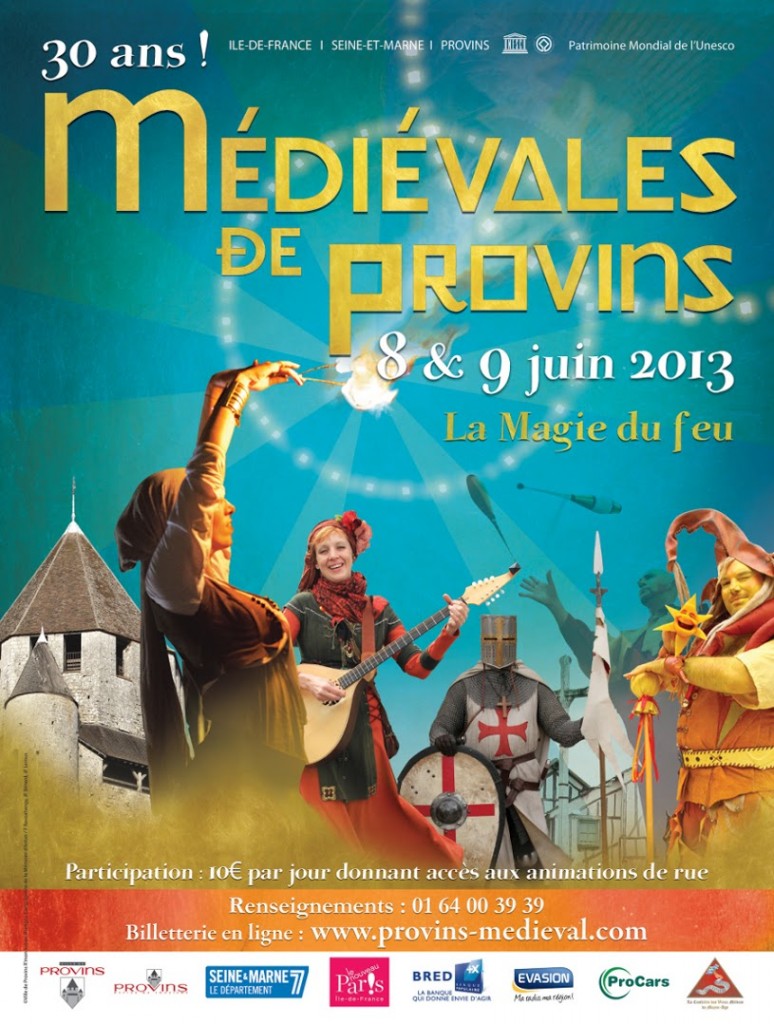 AFFICHE MEDIEVALES 2013-BD